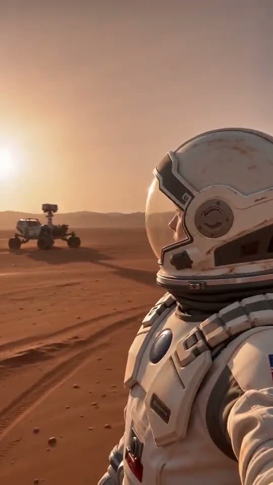 Selfie from Mars — Seedance 2.0 Mini